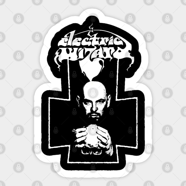 Electric Wizard Sticker by CosmicAngerDesign